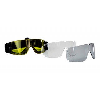 Óculos De Proteçãoo Airsoft 03 Lentes Rossi