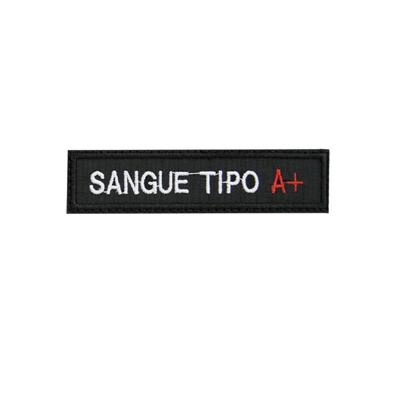 Patch Bordado Tipo Sanguíneo A+ 1.341.108V