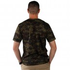 Camiseta Masculina Soldier Camuflada Digital Argila Bélica