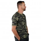 Camiseta Masculina Soldier Camuflada Digital Pântano Bélica