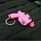 Kit 5 Chaveiros Holster Bélica - Rosa