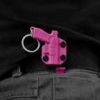 Kit 5 Chaveiros Holster Bélica - Rosa