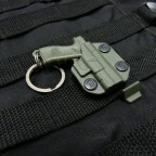 Kit 5 Chaveiros Holster Bélica - Verde-Oliva