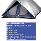 Barraca Iglu Acampamento Camping 8 Lugares Sobreteto Família