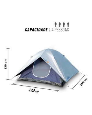 Barraca Camping Mor Luna 4 Pessoas